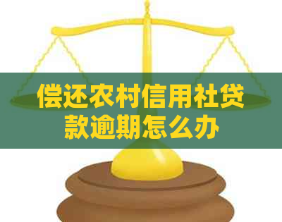 偿还农村信用社贷款逾期怎么办