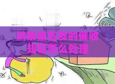 鸿泰鼎石发的短信怎么处理