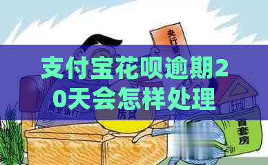 支付宝花呗逾期20天会怎样处理