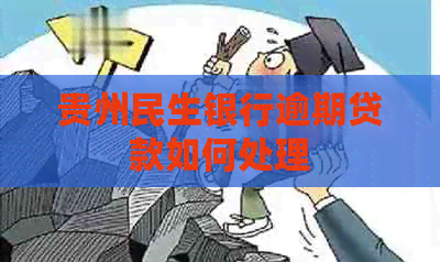 贵州民生银行逾期贷款如何处理