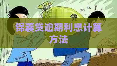 锦囊贷逾期利息计算方法