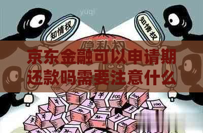 京东金融可以申请期还款吗需要注意什么