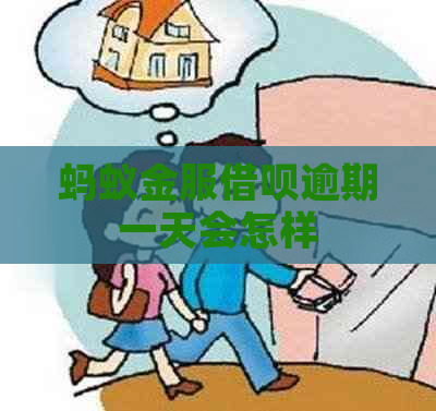 蚂蚁金服借呗逾期一天会怎样