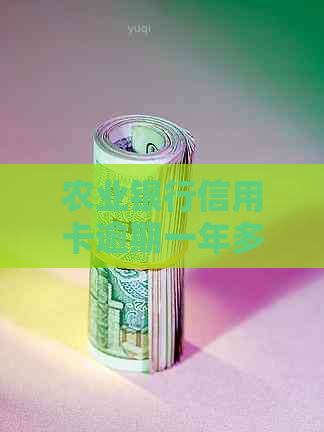 农业银行信用卡逾期一年多会怎样