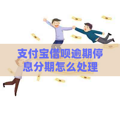 支付宝借呗逾期停息分期怎么处理