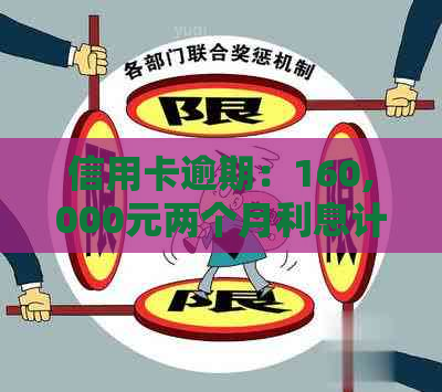 信用卡逾期：160,000元两个月利息计算分析，如何降低影响？