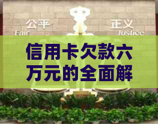 信用卡欠款六万元的全面解决策略与建议