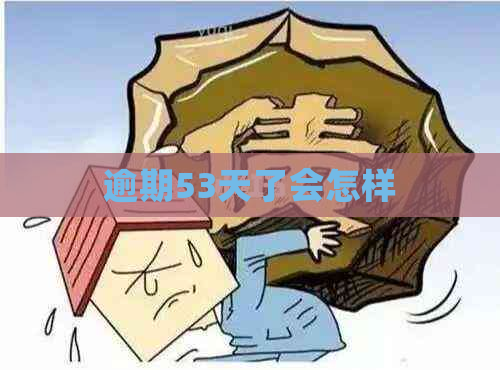 逾期53天了会怎样