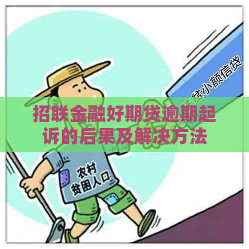 招联金融好期贷逾期起诉的后果及解决方法