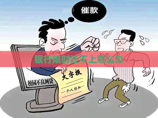 银行限时还不上怎么办