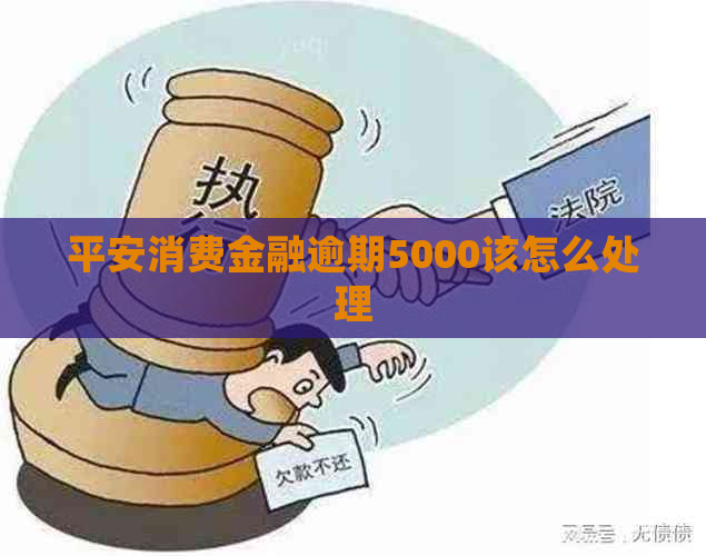 平安消费金融逾期5000该怎么处理