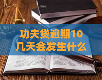 功夫贷逾期10几天会发生什么