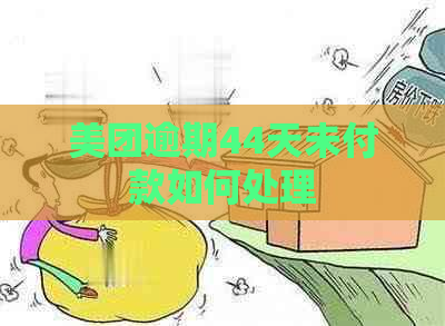 美团逾期44天未付款如何处理