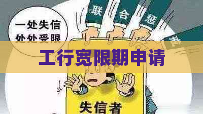 工行宽限期申请