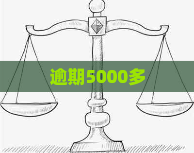 逾期5000多