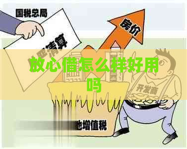 放心借怎么样好用吗