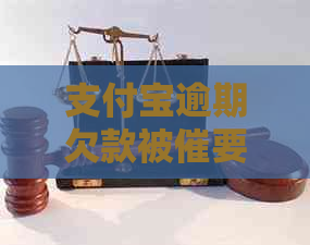 支付宝逾期欠款被催要起诉怎么办