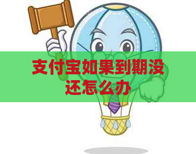 支付宝如果到期没还怎么办