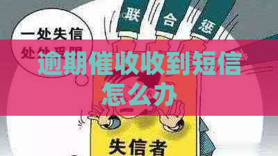 逾期收到短信怎么办