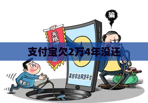 支付宝欠2万4年没还