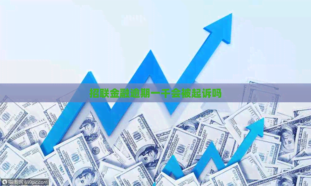 招联金融逾期一千会被起诉吗