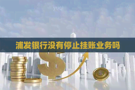 浦发银行没有停止挂账业务吗