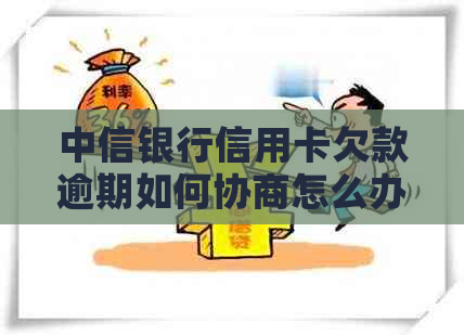 中信银行信用卡欠款逾期如何协商怎么办