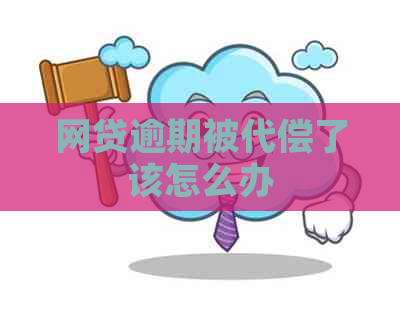 网贷逾期被代偿了该怎么办