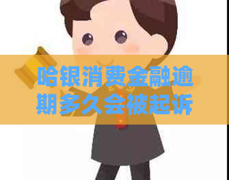 哈银消费金融逾期多久会被起诉