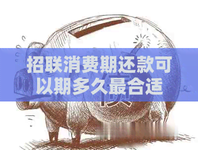 招联消费期还款可以期多久最合适