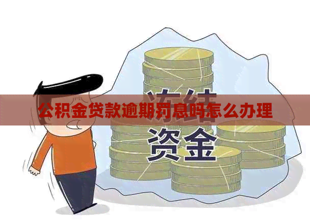 公积金贷款逾期罚息吗怎么办理