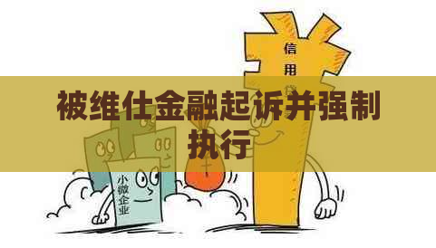 被维仕金融起诉并强制执行