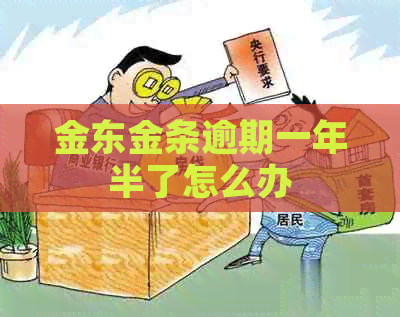 金东金条逾期一年半了怎么办