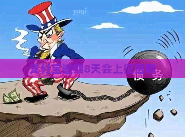 支付宝逾期8天会上吗