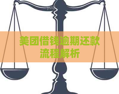 美团借钱逾期还款流程解析