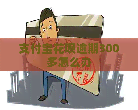 支付宝花呗逾期300多怎么办