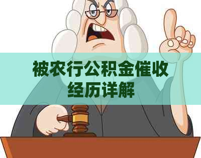 被农行公积金经历详解