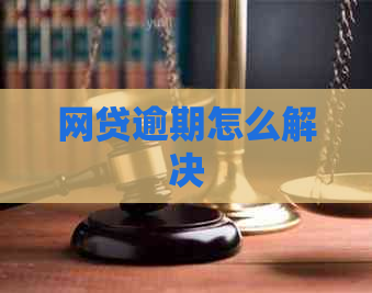 网贷逾期怎么解决