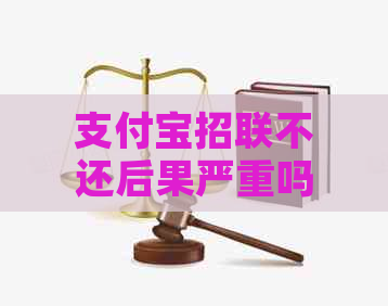 支付宝招联不还后果严重吗