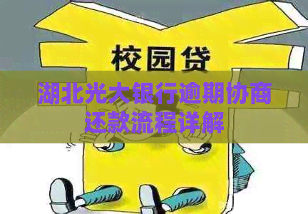 湖北光大银行逾期协商还款流程详解