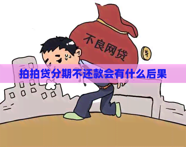 分期不还款会有什么后果