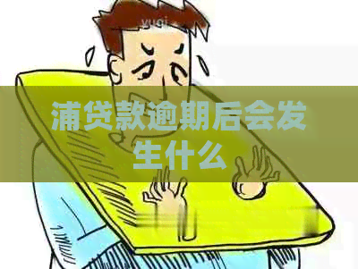 浦贷款逾期后会发生什么