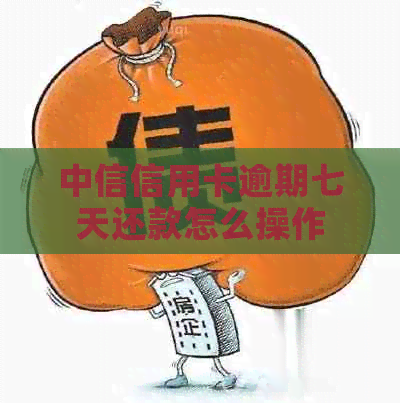 中信信用卡逾期七天还款怎么操作