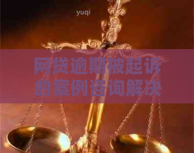 网贷逾期被起诉的案例咨询解决方法