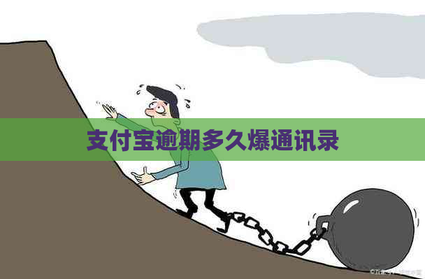 支付宝逾期多久爆通讯录