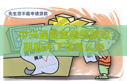 中兴消费金融贷款逾期四天了该怎么办