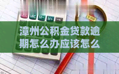 漳州公积金贷款逾期怎么办应该怎么解决