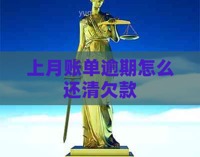 上月账单逾期怎么还清欠款