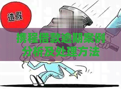 携程借款逾期案例分析及处理方法