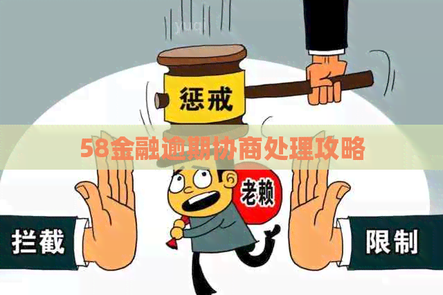 58金融逾期协商处理攻略